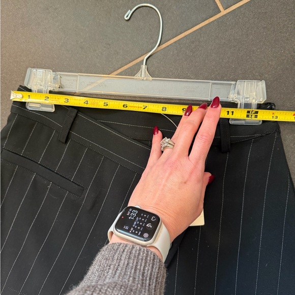 by Anthropologie Asymmetrical Menswear Mini Skirt size 2 nwt - Picture 7 of 11